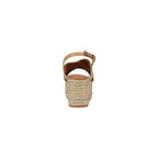 Alviero Martini Prima Classe Beige Polyethylene Platform Sandals