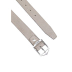 Antony Morato Gray Leather Regular Belt - Zeiniez