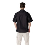 Antony Morato Black Lyocell Shortsleeve Shirt - Zeiniez