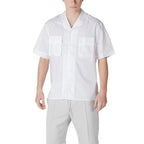 Antony Morato White Lyocell Shortsleeve Shirt - Zeiniez