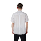 Antony Morato White Lyocell Shortsleeve Shirt - Zeiniez