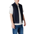 Antony Morato Blue Cotton Bomber