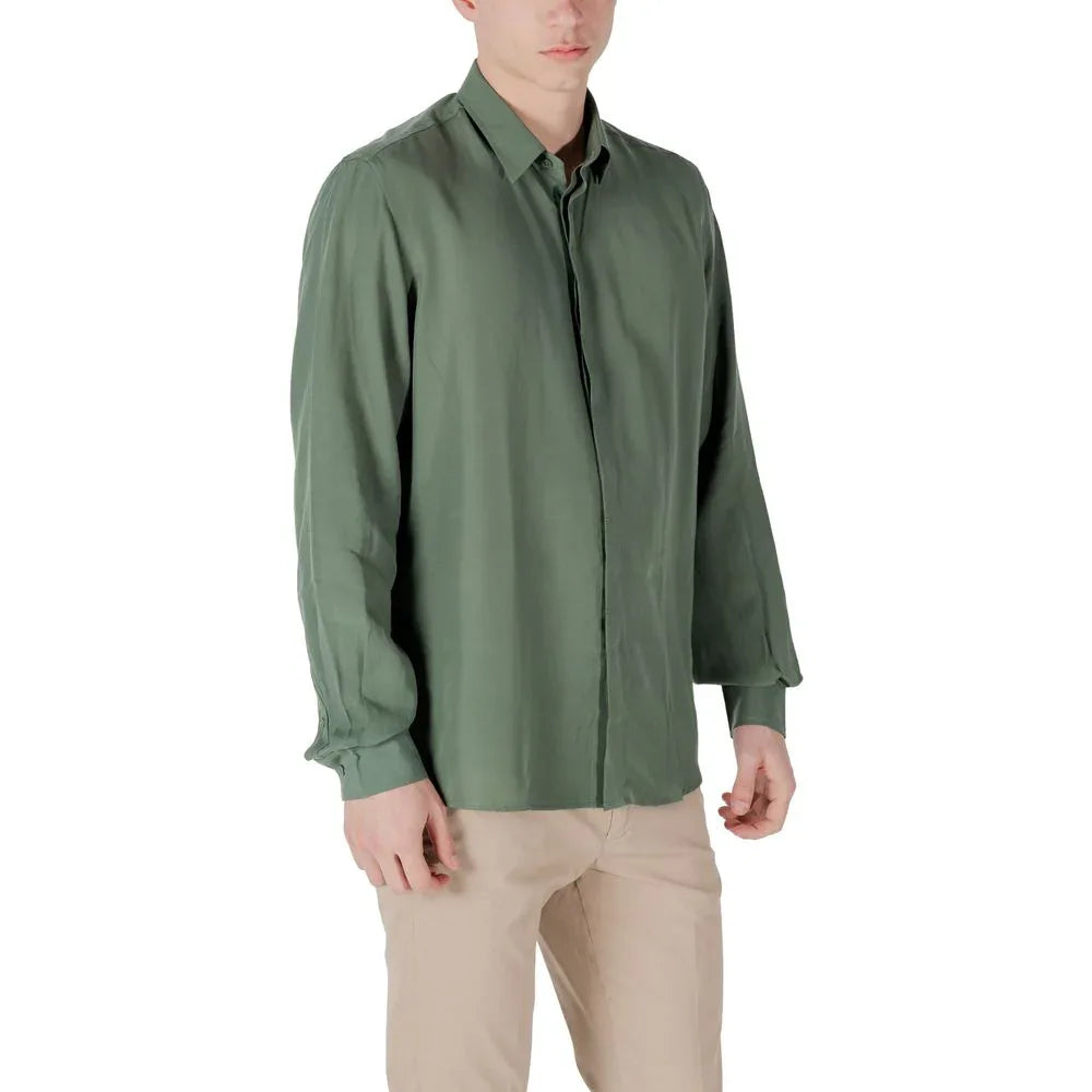 Antony Morato Bicolor Lyocell Dress Shirt - Zeiniez
