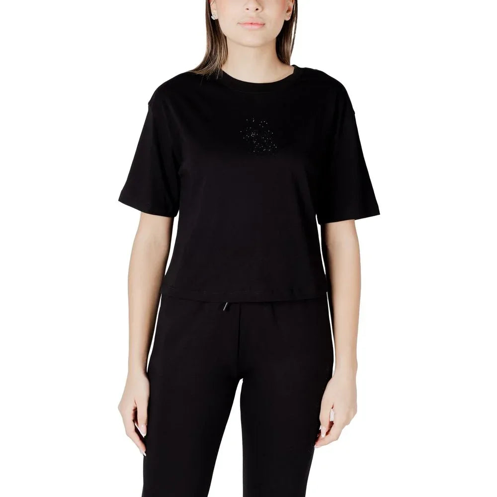 Armani Exchange Black Cotton Sportswear - Zeiniez