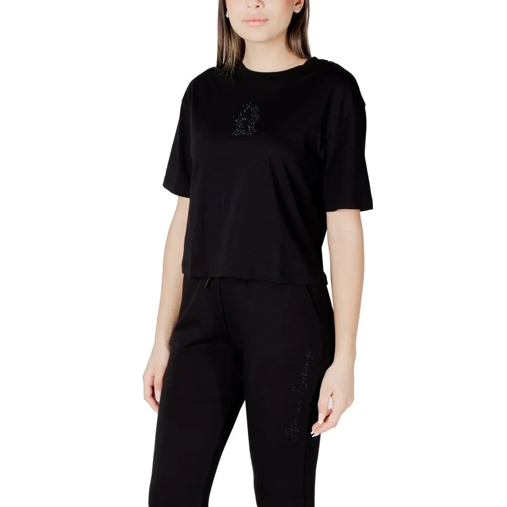 Armani Exchange Black Cotton Sportswear - Zeiniez