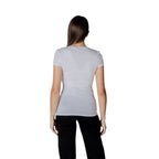 Armani Exchange White Cotton T-Shirt - Zeiniez