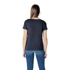 Armani Exchange Blue Cotton T-Shirt - Zeiniez