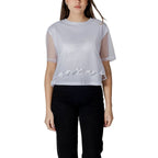 Armani Exchange White Cotton T-Shirt - Zeiniez
