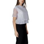 Armani Exchange White Cotton T-Shirt - Zeiniez