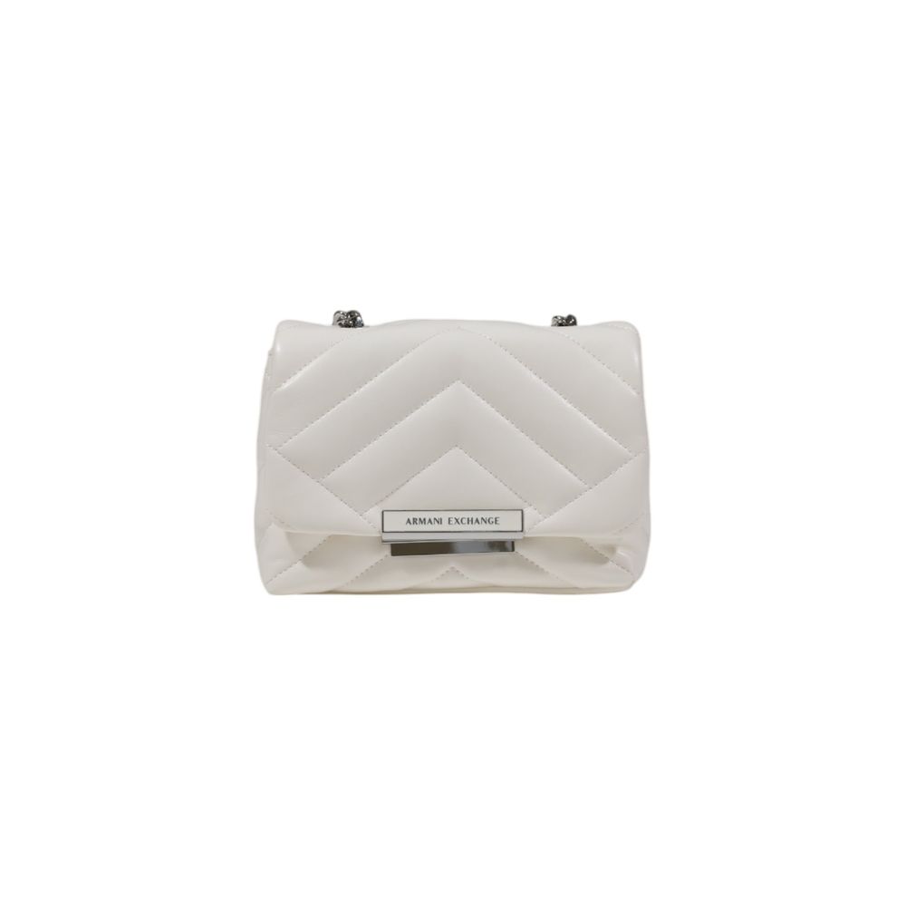 Armani Exchange White Polyester Handbag Armani Exchange