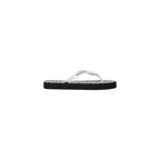 Armani Exchange Black And White Rubber Flip-Flop Sandals - Zeiniez