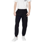 Armani Exchange Black Cotton Joggers (Workout Pants)