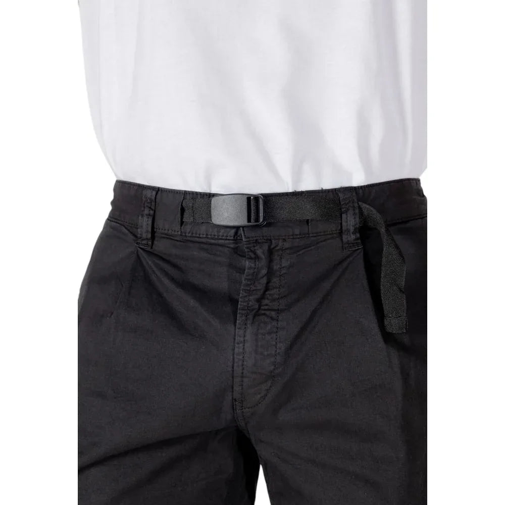 Hugo Boss Black Cotton Bermuda Shorts - Zeiniez