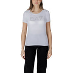 EA7 Emporio Armani White Cotton Sportswear - Zeiniez