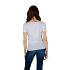 EA7 Emporio Armani White Cotton T-Shirt - Zeiniez