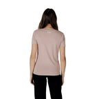 EA7 Emporio Armani Pink Cotton T-Shirt - Zeiniez