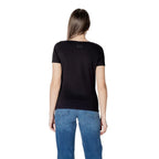 EA7 Emporio Armani Black Cotton T-Shirt - Zeiniez