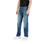 Replay Blue Cotton Relaxed Fit Jeans - Zeiniez