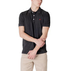 Replay Black Cotton Polo Shirt - Zeiniez
