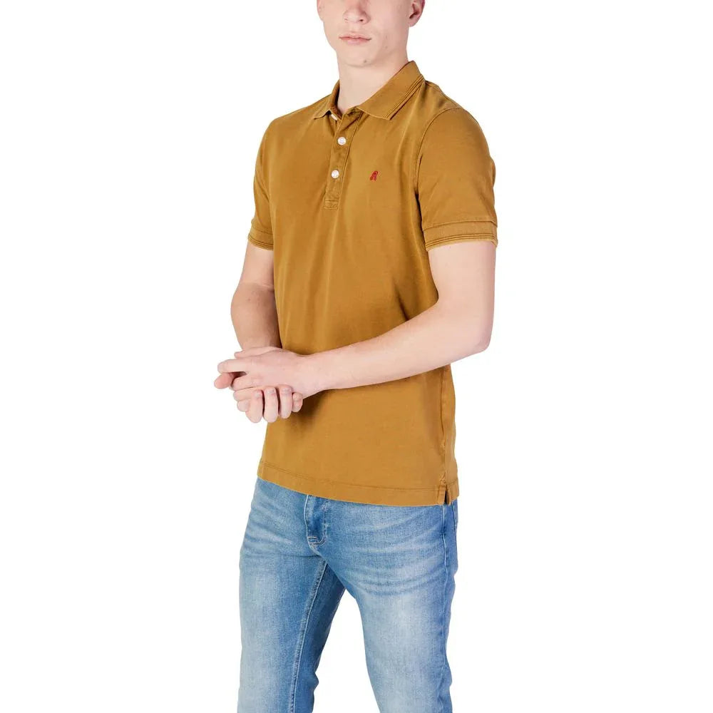 Replay Bronze Cotton Polo Shirt - Zeiniez