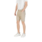 Replay Green Cotton Bermuda Shorts - Zeiniez