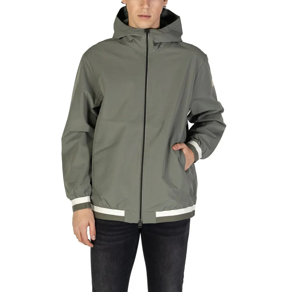 Replay Green Polyester Shell Jacket - Zeiniez