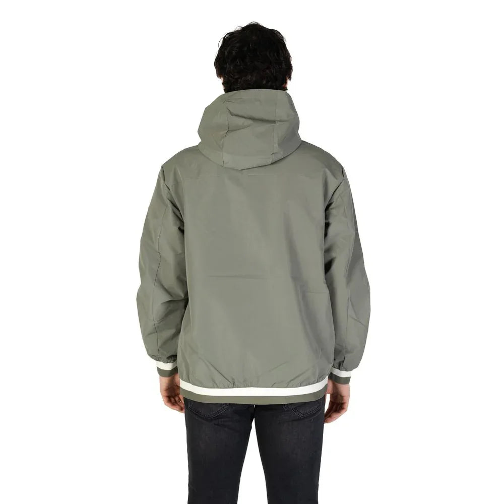 Replay Green Polyester Shell Jacket - Zeiniez