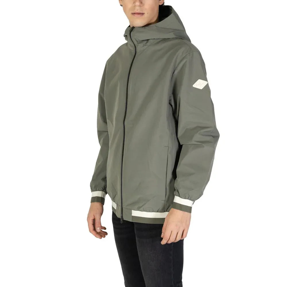 Replay Green Polyester Shell Jacket - Zeiniez