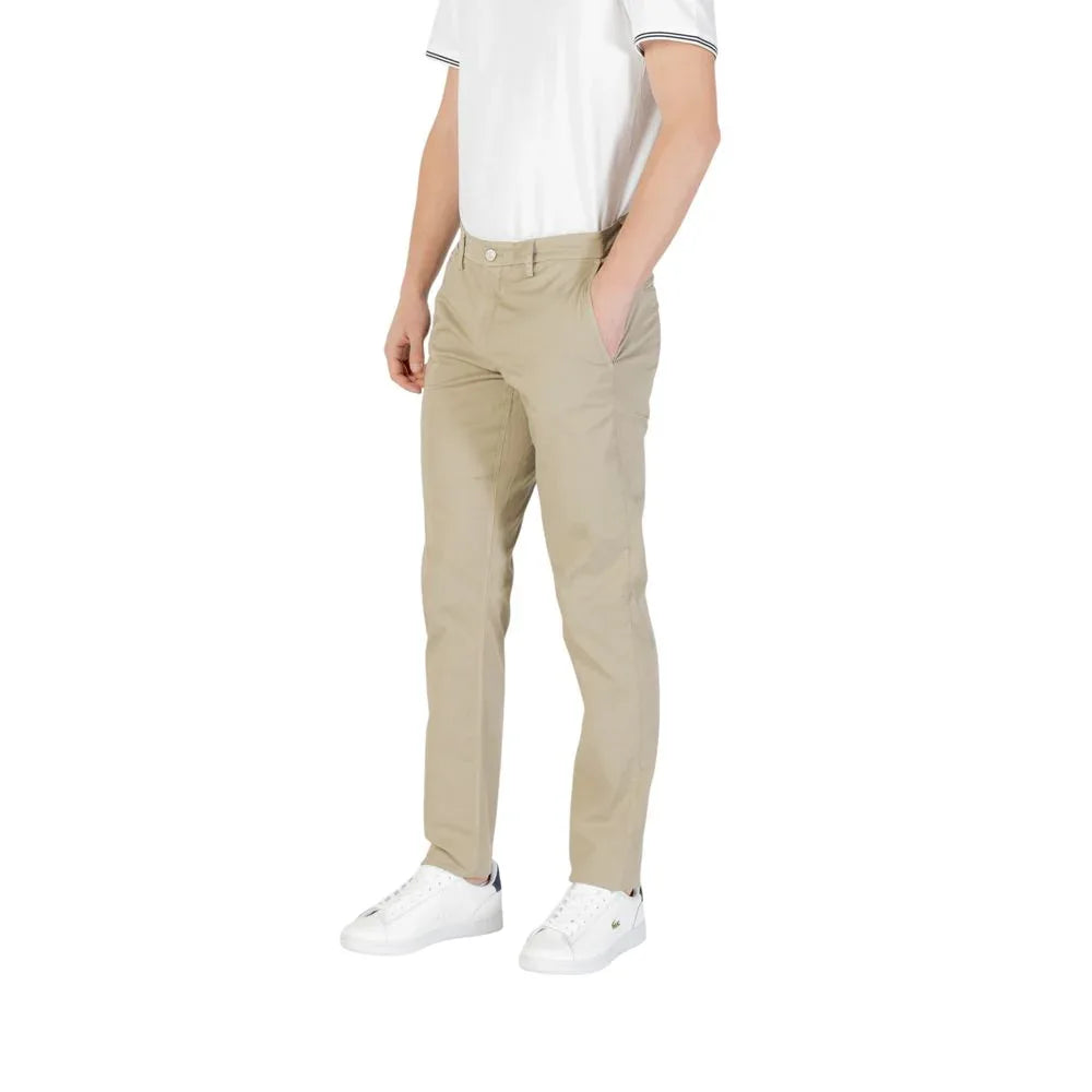 Replay Bicolor Cotton Casual Pants - Zeiniez