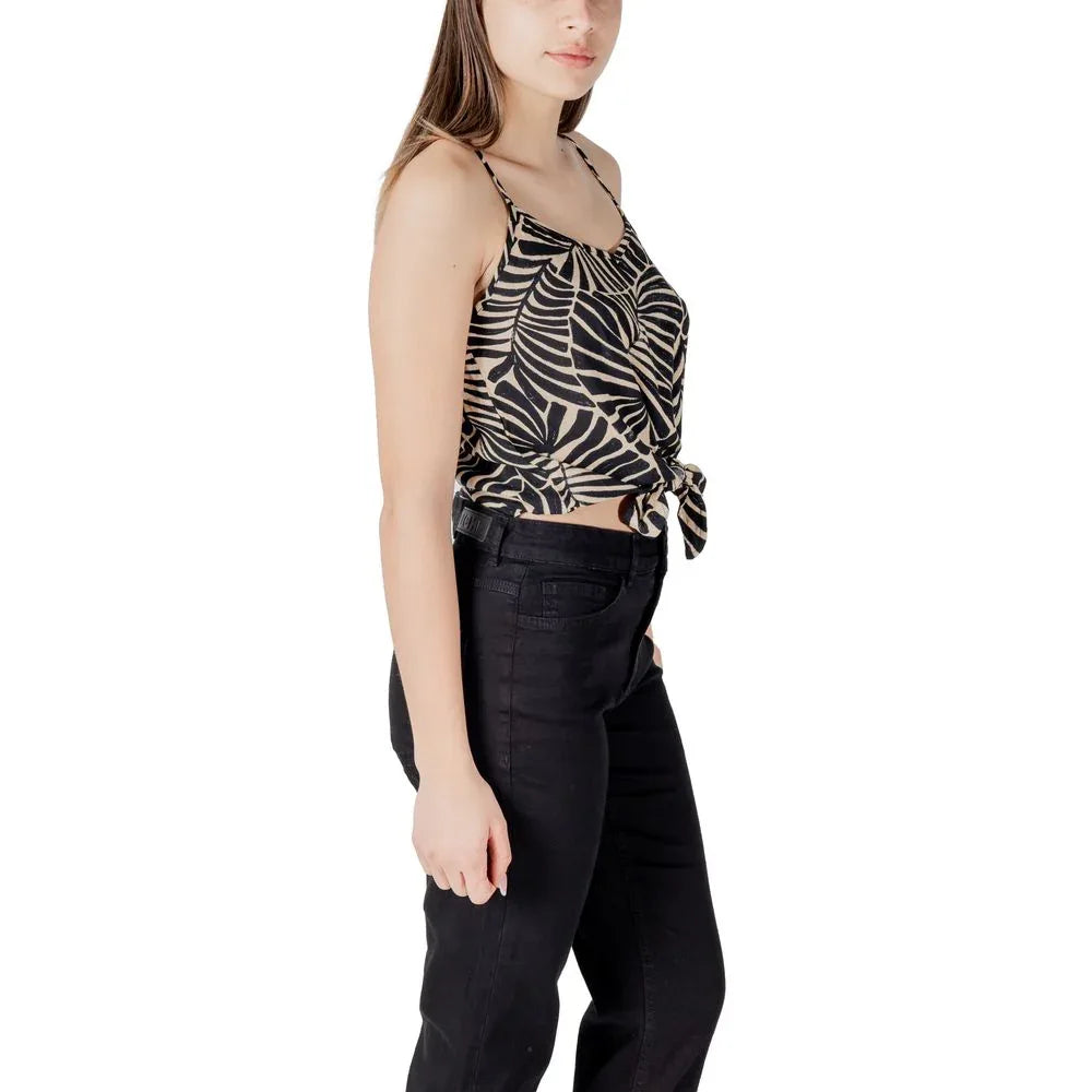 Only Black Viscose Tank Tops - Zeiniez