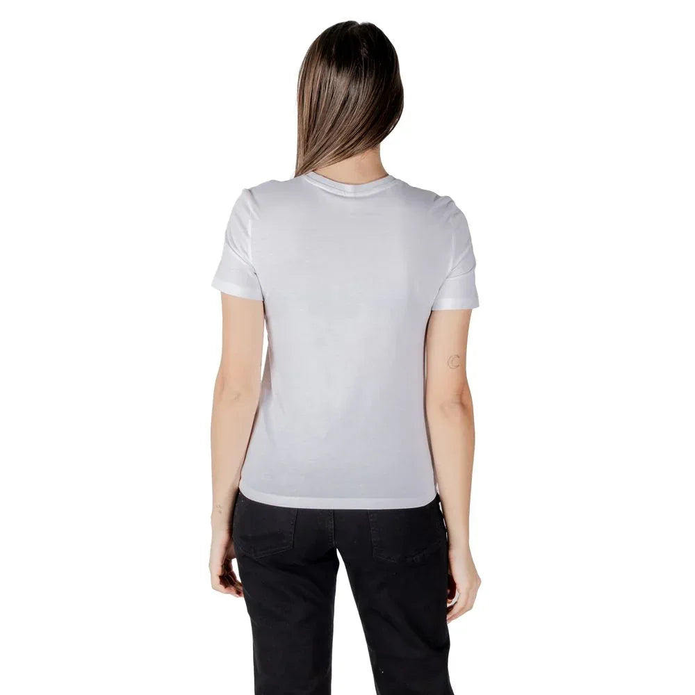 Only White Organic Cotton Long Sleeve T-Shirt - Zeiniez