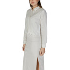 Jacqueline De Yong White Cotton Blouse