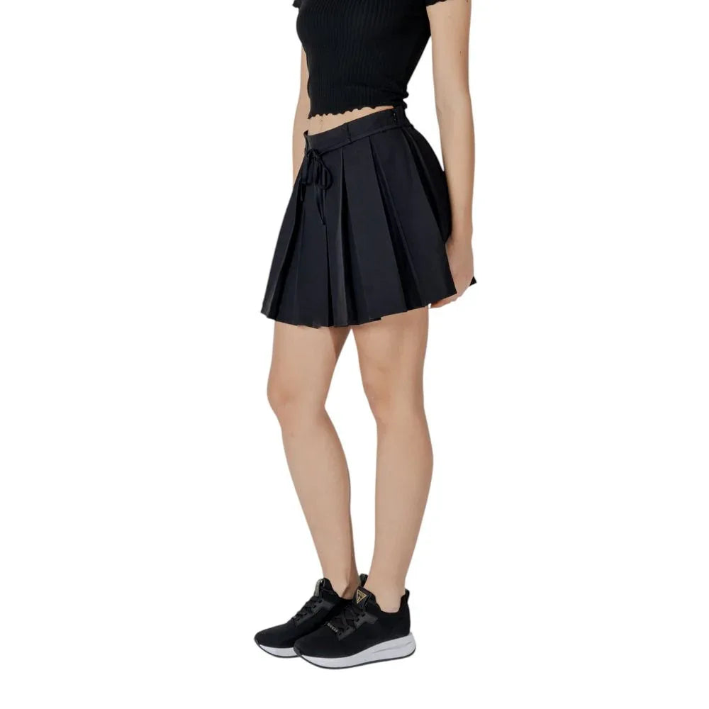 Only Black Recycled Polyester Mini Skirt - Zeiniez