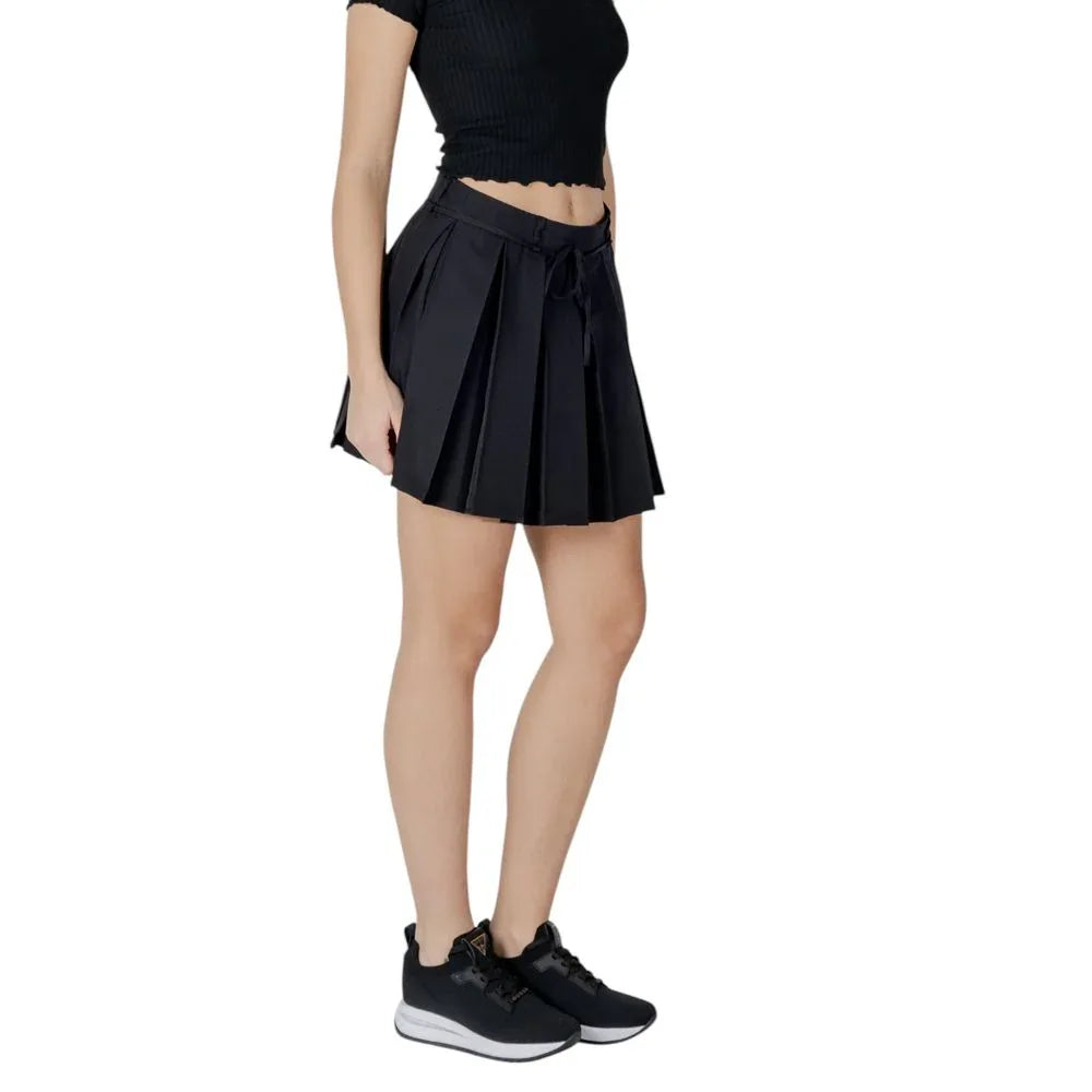 Only Black Recycled Polyester Mini Skirt - Zeiniez