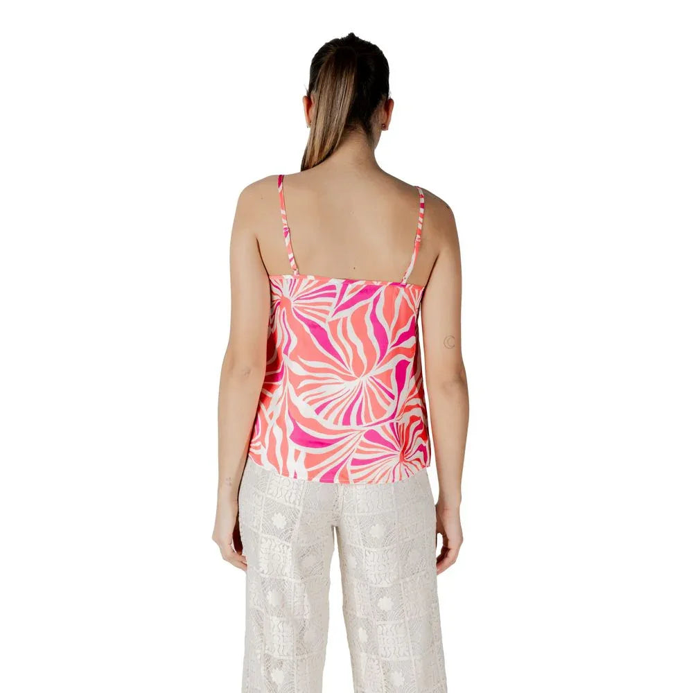 Only Multicolor Recycled Polyester Tank Tops - Zeiniez
