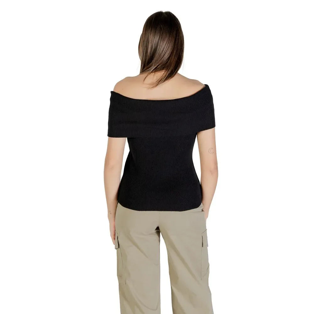 Only Black Polyester Bodysuit - Zeiniez