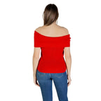 Only Red Polyester T-Shirt - Zeiniez