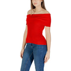 Only Red Polyester T-Shirt - Zeiniez
