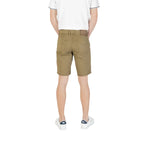 Jeckerson Green Cotton Bermuda Shorts - Zeiniez