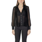 Morgan De Toi Black Polyester Blouse - Zeiniez