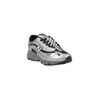 New Balance Silver Synthetic Athletic Sneakers - Zeiniez