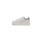 Cult White Leather Low Top Sneakers - Zeiniez