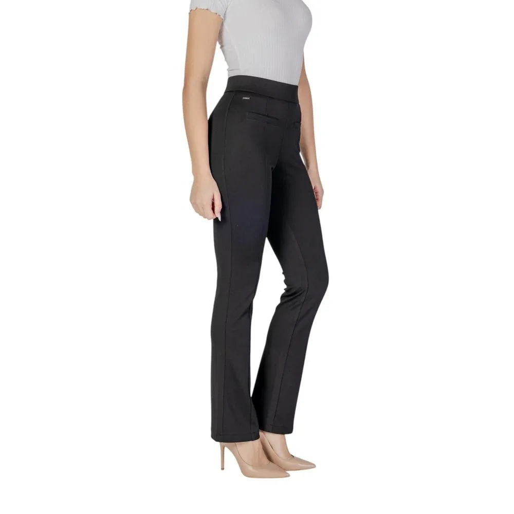 Street One Black Viscose Skinny Pants - Zeiniez