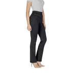 Street One Black Viscose Skinny Pants - Zeiniez