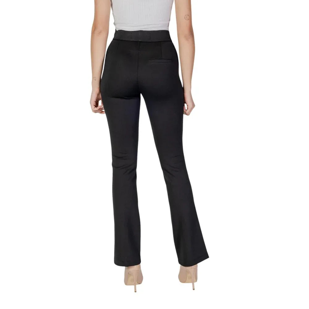 Street One Black Viscose Skinny Pants - Zeiniez