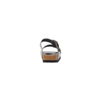 Birkenstock Gray Leather Slippers