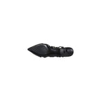 ASH Black Leather High Heel Pumps