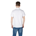 Emporio Armani Underwear White Cotton Polo Shirt - Zeiniez