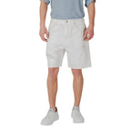 Gianni Lupo White Cotton Bermuda Shorts - Zeiniez