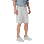 Gianni Lupo White Cotton Bermuda Shorts - Zeiniez